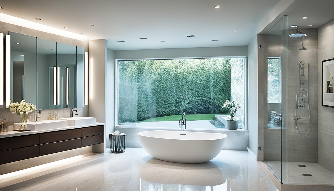 High-end bathroom