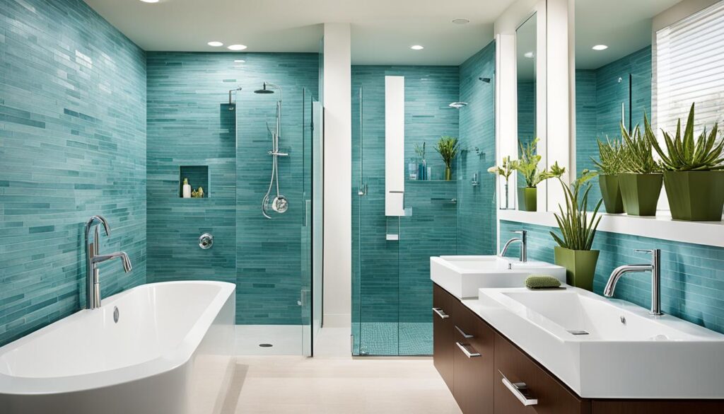 Water-efficient bathroom