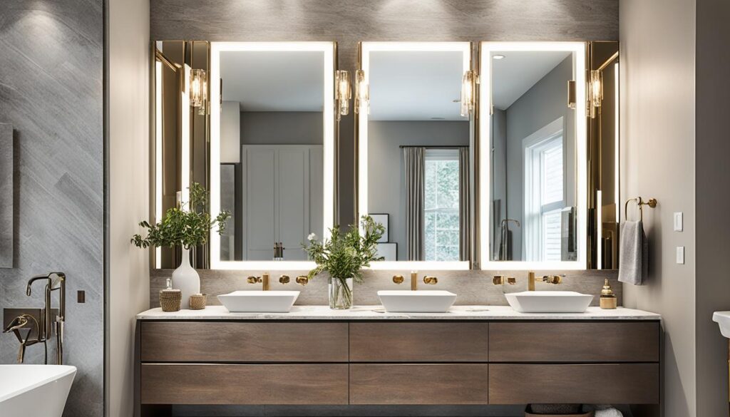 bathroom glam upgrades