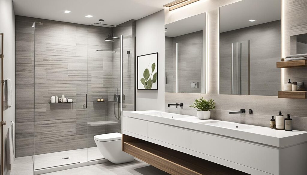 efficient bathroom design