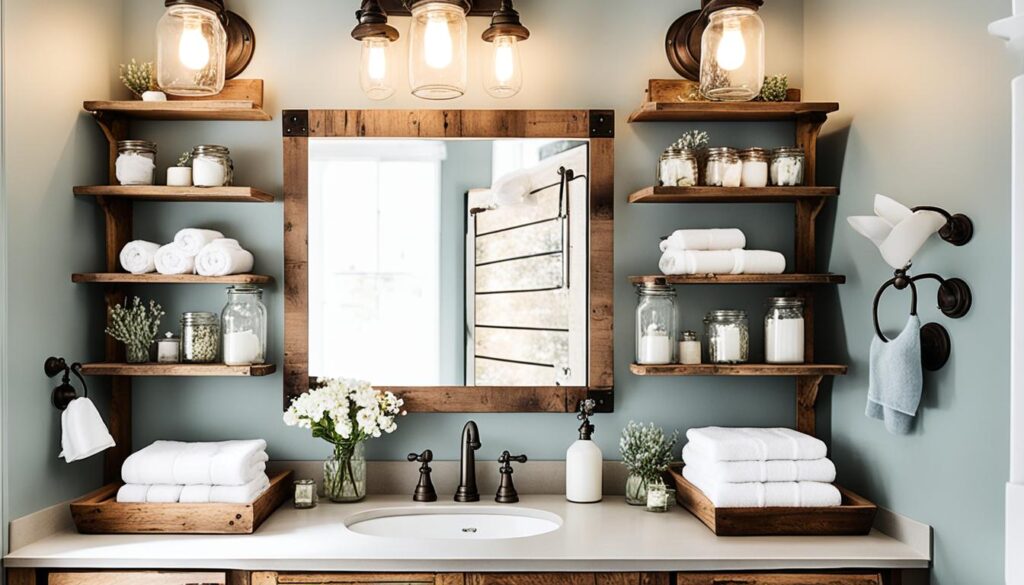 farmhouse bathroom vanity