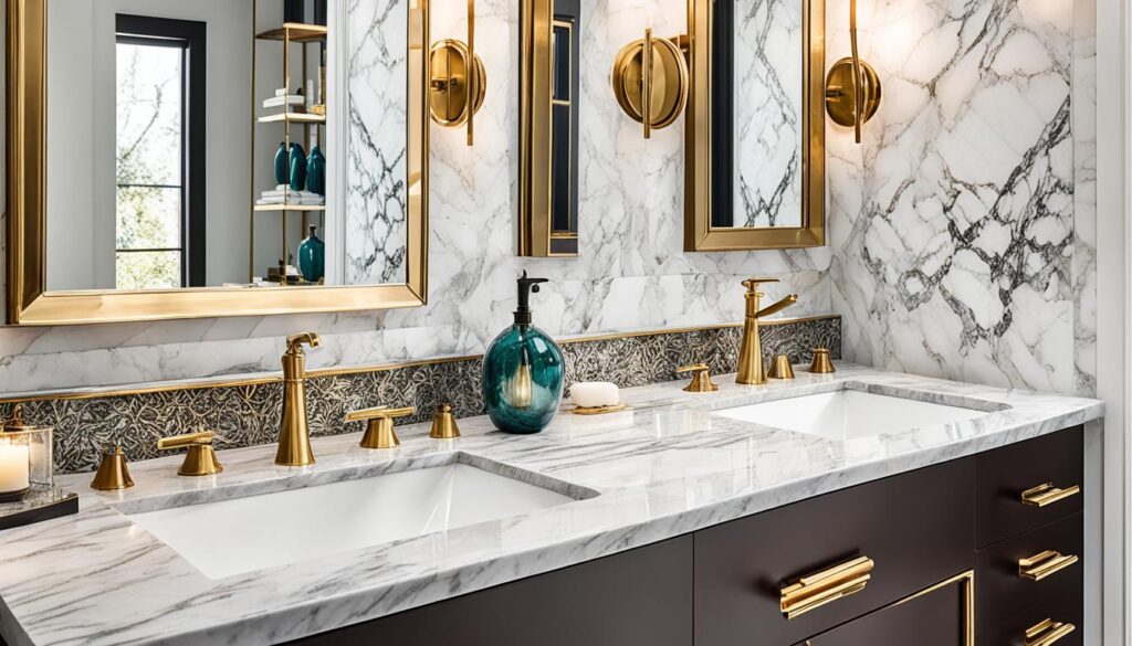 luxurious sink options center