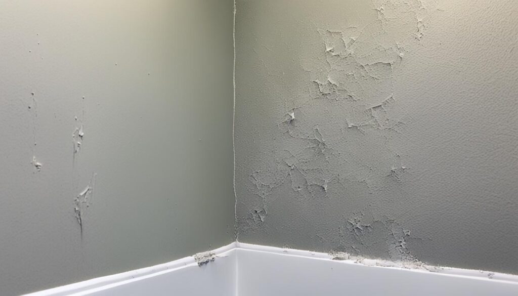 moisture damage in bathrooms