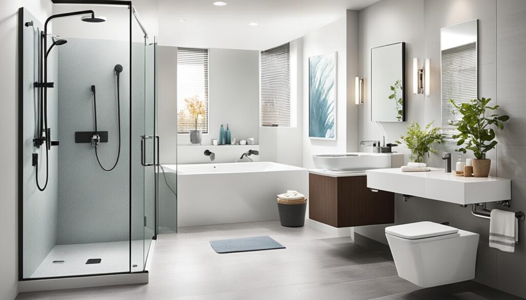 Accessible bathroom fixtures