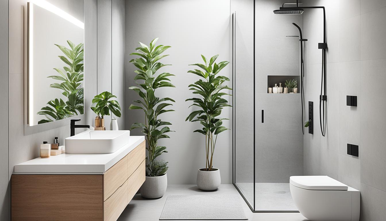 Compact bathroom solutions