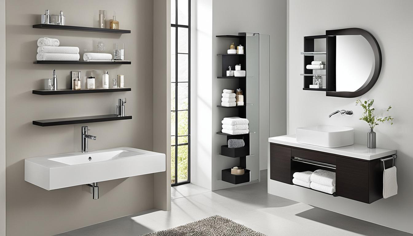 Efficient bathroom layouts