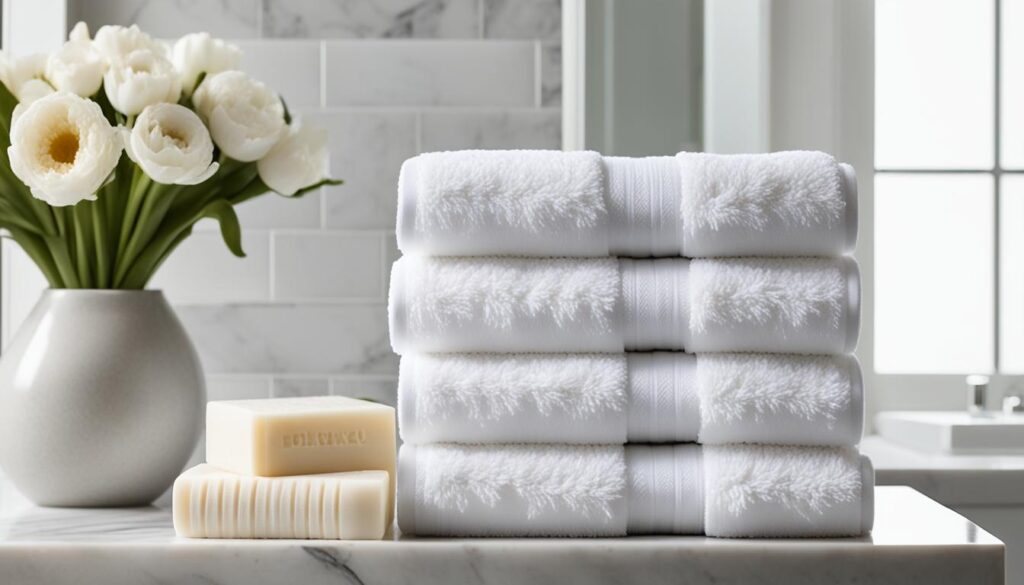 Luxurious bath linens