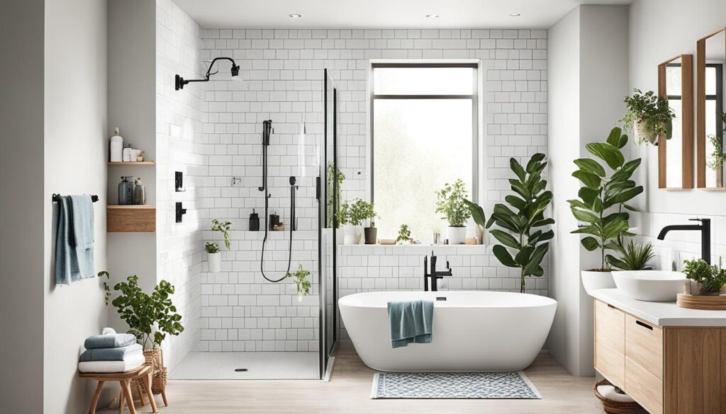 Scandinavian bathroom