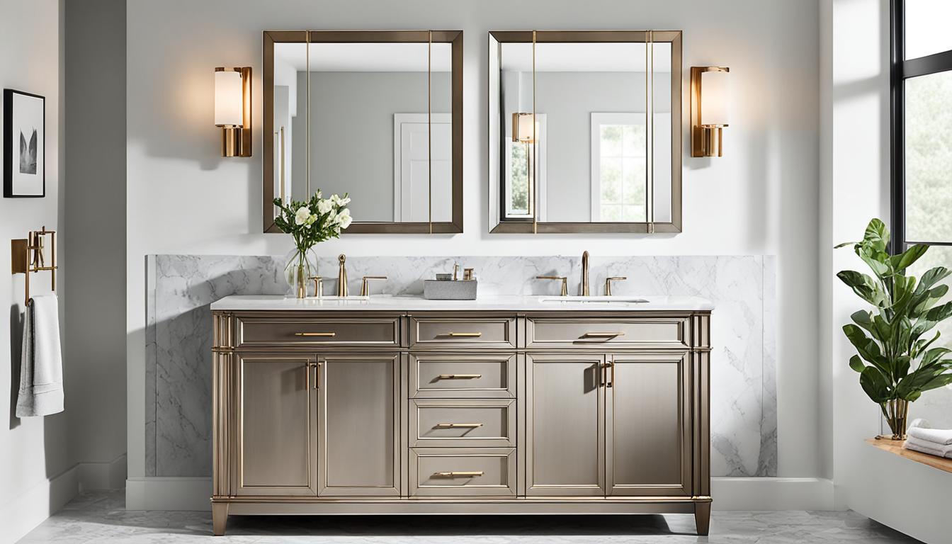 Transitional vanity styles