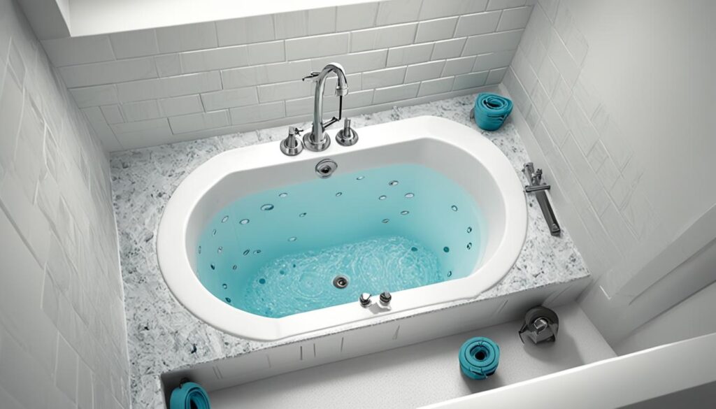 Whirlpool tub installation