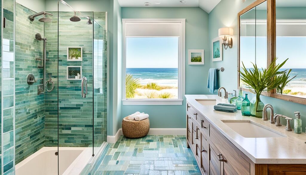 beach style bathroom