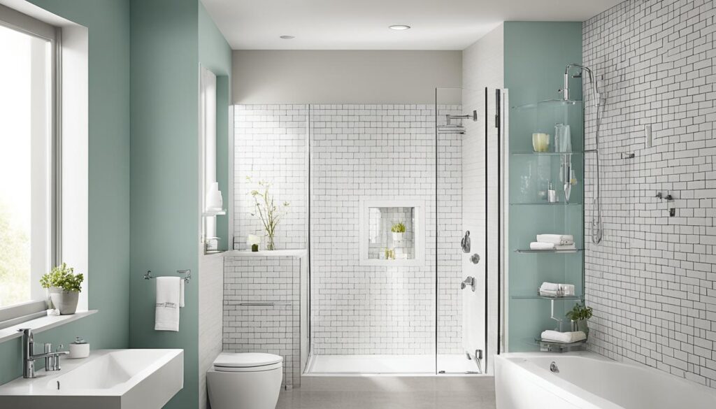 efficient bathroom layouts for small spaces