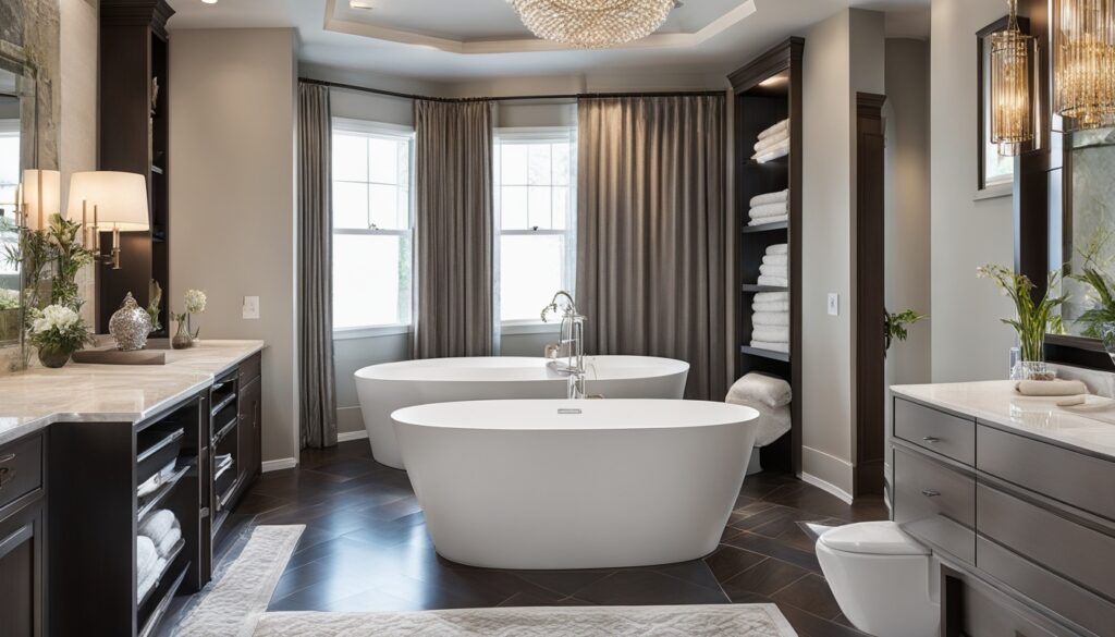 luxury bathroom remodel