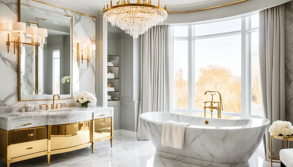 luxury marble bathrooms