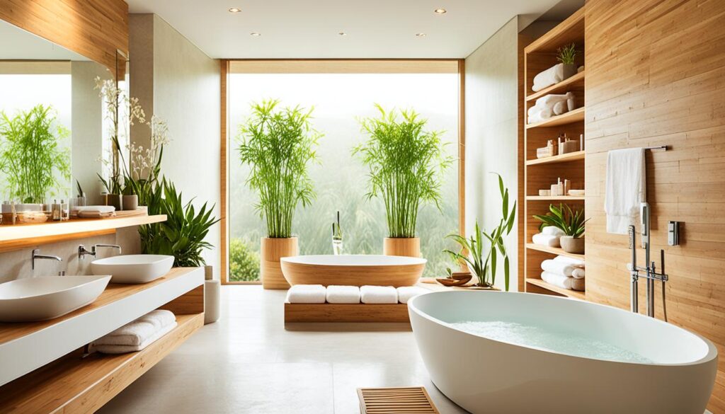 natural bathroom materials