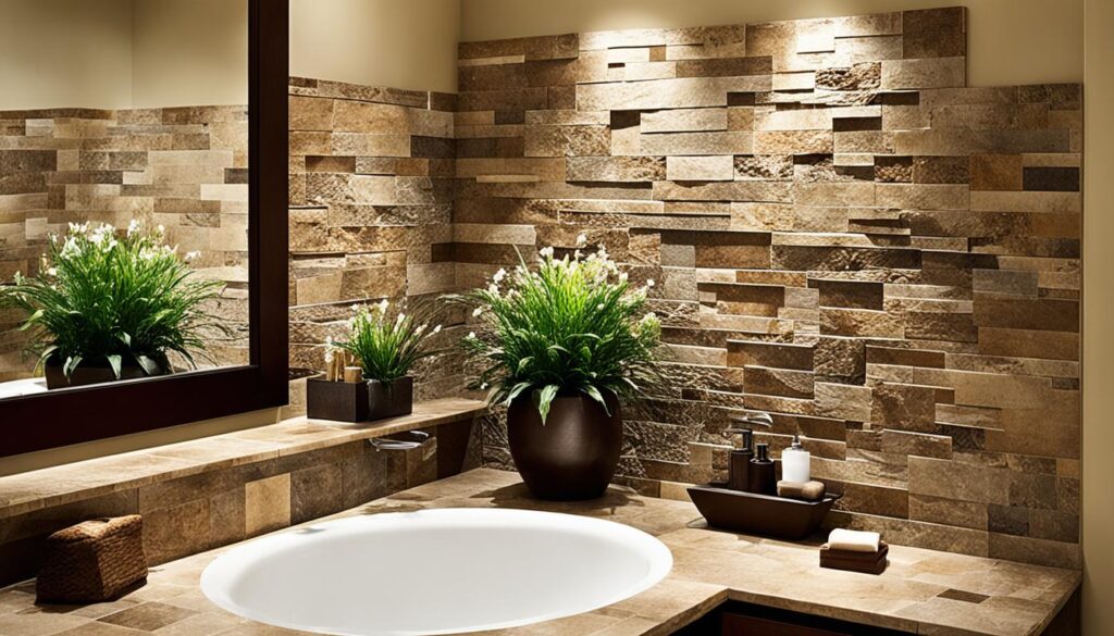 natural stone bathroom tiles