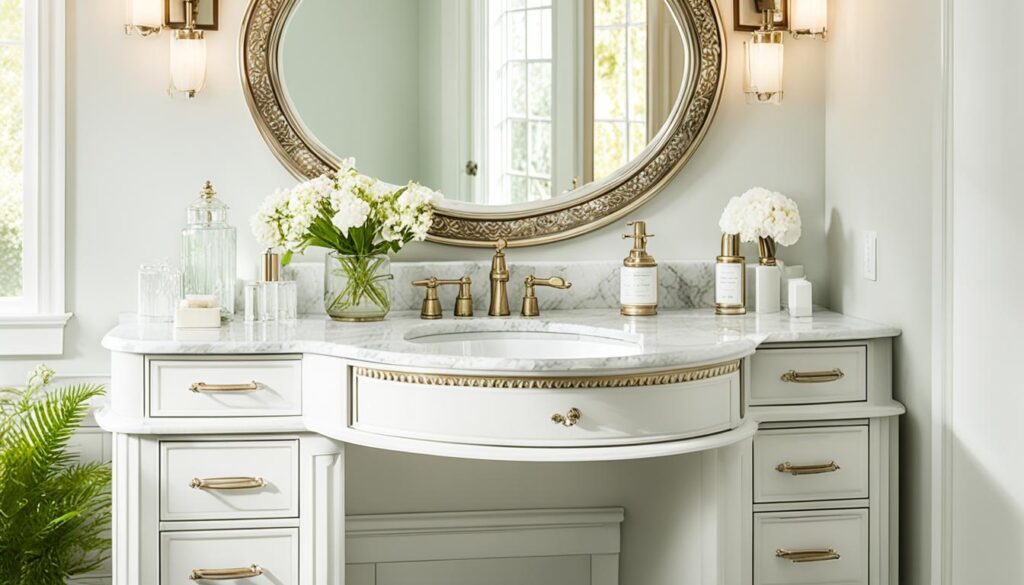 vintage-inspired vanity designs