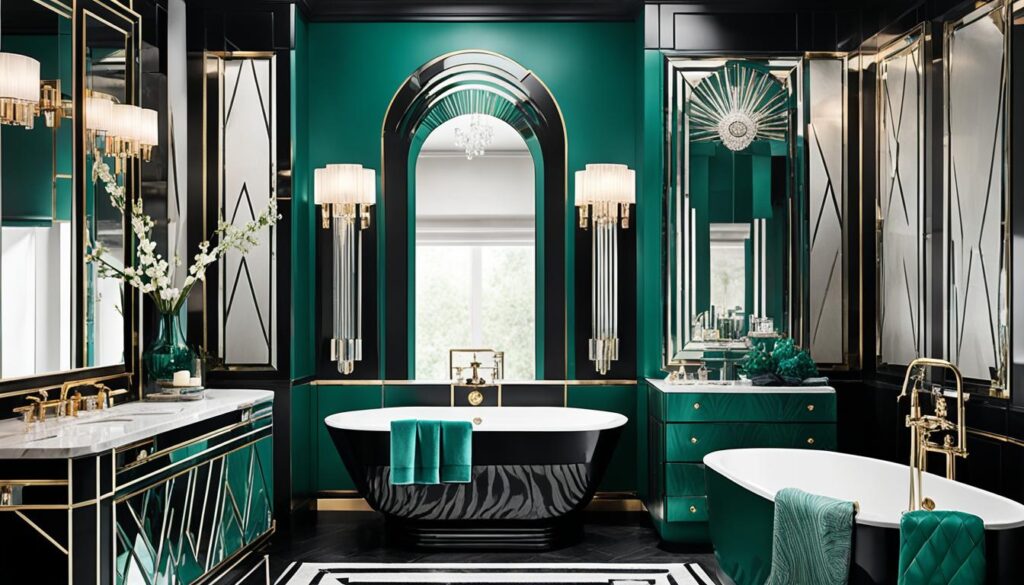 art deco bathroom design ideas