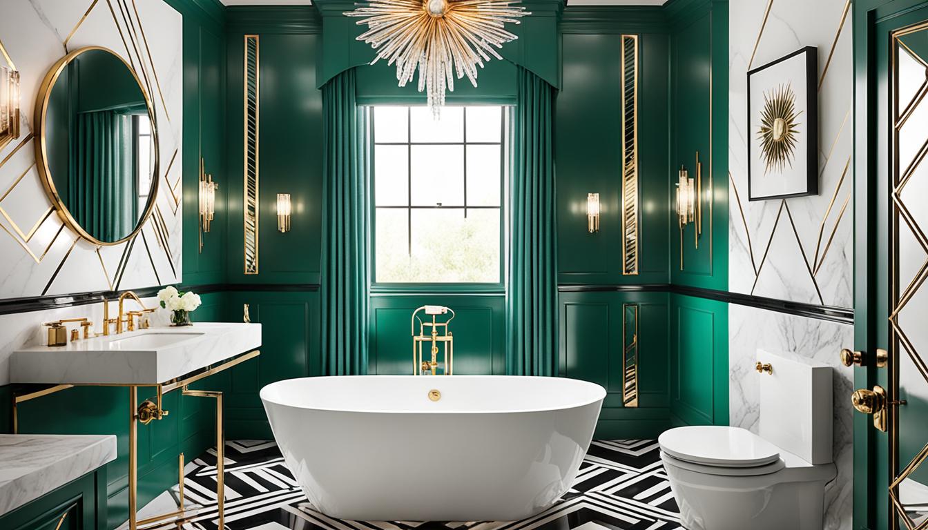 art deco bathroom inspiration