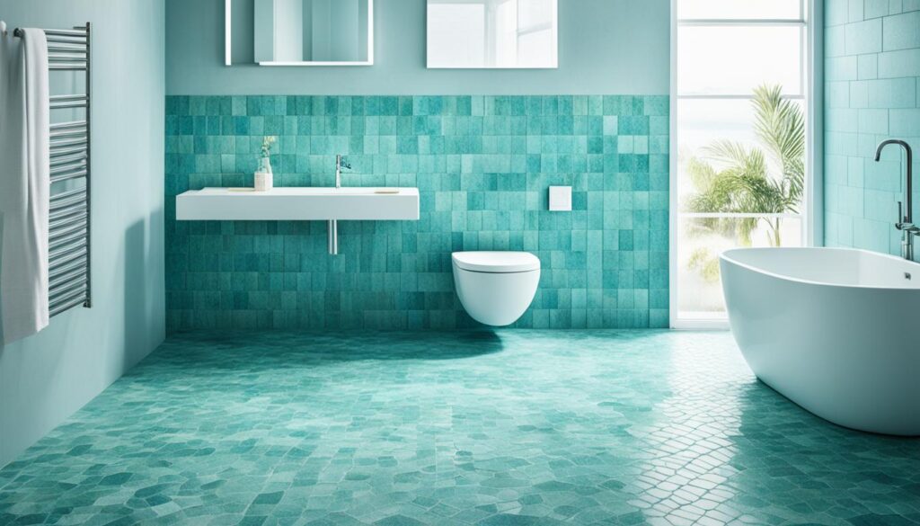 best materials for non slip bathroom flooring