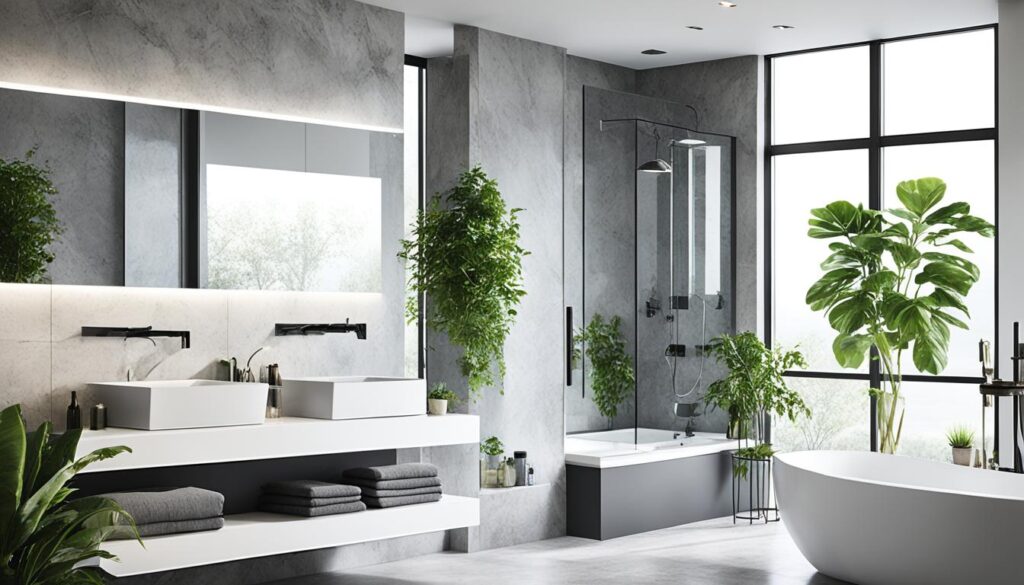 transform your bathroom into a modern space