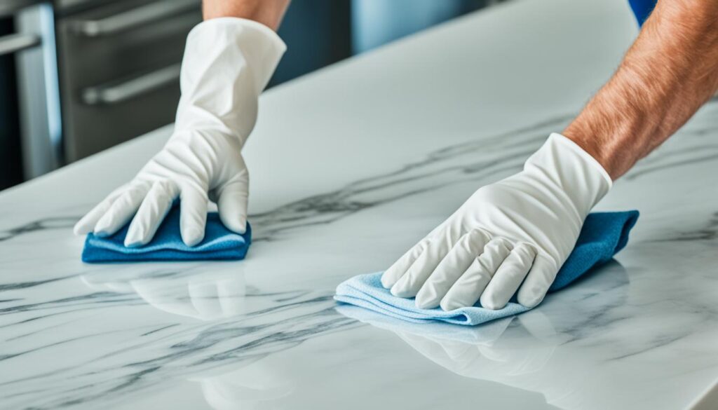 caring for marble surfaces